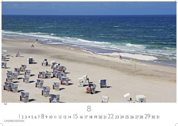 Produktbild: Nordseek&uuml;ste Kalender 2027 &ndash; Wandkalender | Fotokalender Deutschland 35x24cm | in 12 eindrucksvollen Bildern &ndash; Natur, Gezeiten, Strand und weite Horizonte