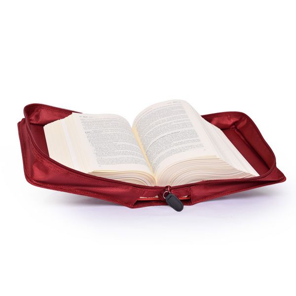 Produktbild: Buchh&uuml;llen-Tasche - rot