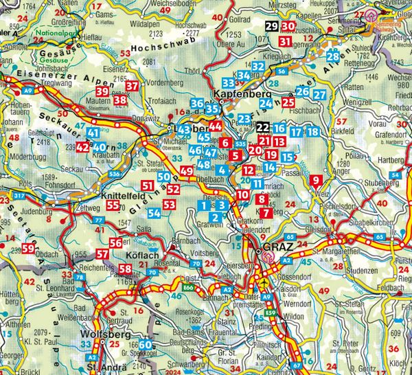 Produktbild: ROTHER Wanderf&uuml;hrer Grazer Hausberge