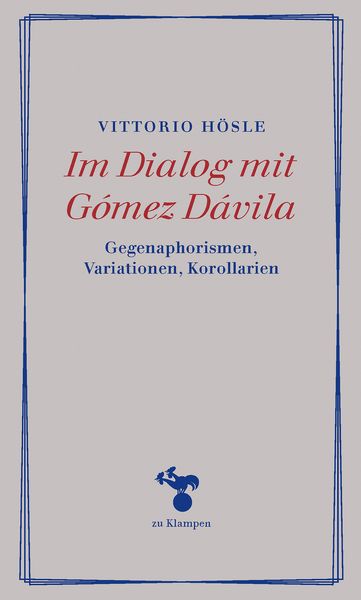 Produktbild: Im Dialog mit G&oacute;mez D&aacute;vila