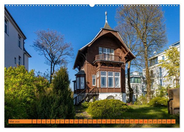 Produktbild: Mein Kaiserbad Bansin (hochwertiger Premium Wandkalender 2026 DIN A2 quer), Kunstdruck in Hochglanz