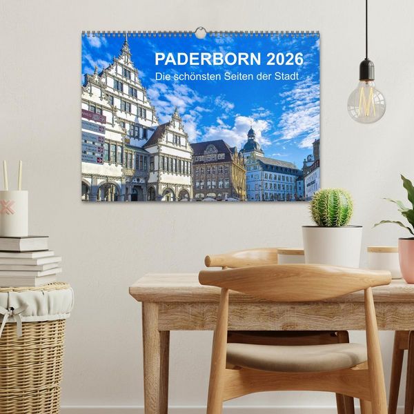 Produktbild: Paderborn - Die sch&ouml;nsten Seiten der Stadt (Wandkalender 2026 DIN A3 quer), CALVENDO Monatskalender