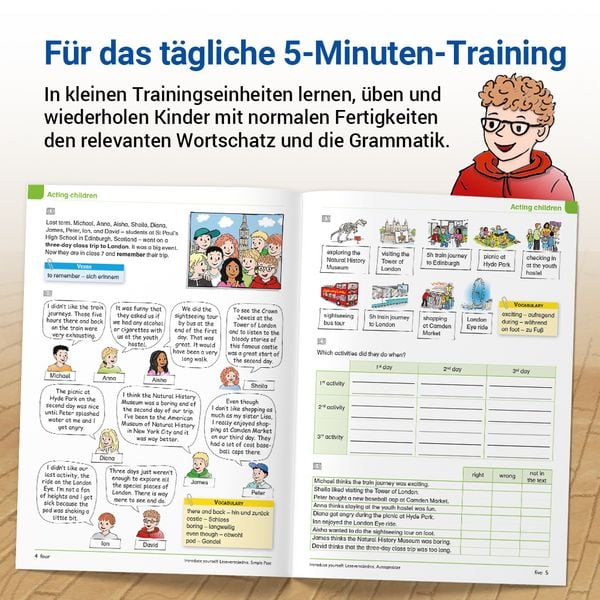Produktbild: Das &Uuml;bungsheft Englisch 7