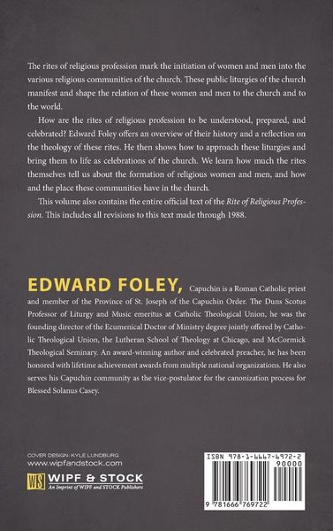 Produktbild: Rites of Religious Profession