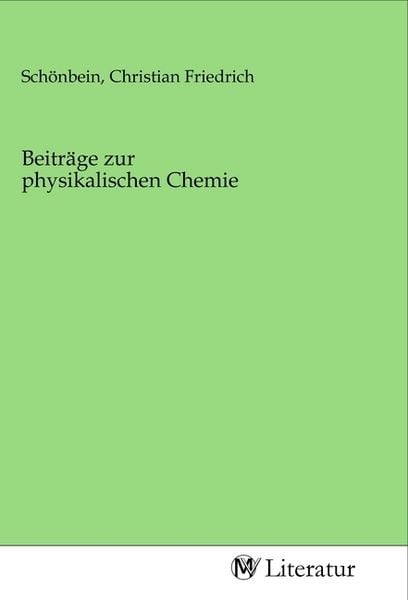 Produktbild: Beitr&auml;ge zur physikalischen Chemie