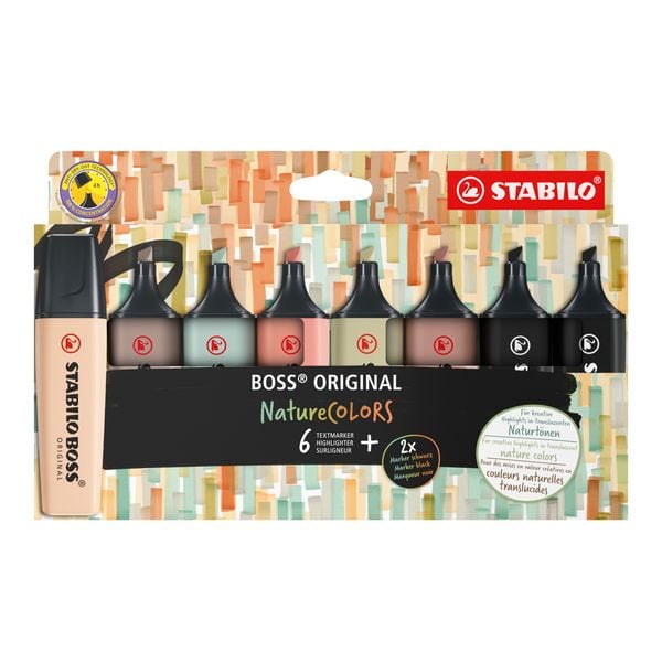 Produktbild: STABILO Textmarker BOSS ORIGINAL NatureCOL.