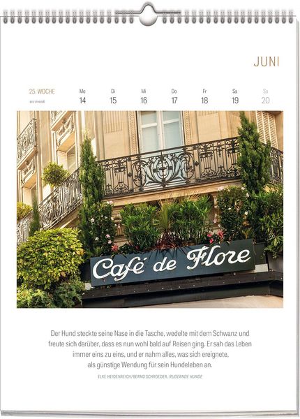 Produktbild: Literarischer Caf&eacute; Kalender 2027