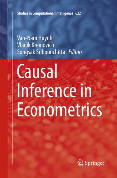 Produktbild: Causal Inference in Econometrics