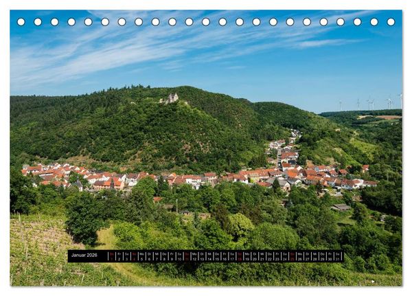 Produktbild: Romantisches Naheland (Tischkalender 2026 DIN A5 quer), CALVENDO Monatskalender