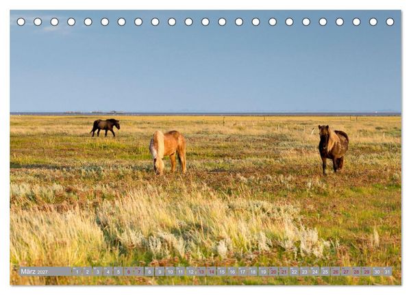 Produktbild: Ostfriesische Inseln (Tischkalender 2027 DIN A5 quer), CALVENDO Monatskalender