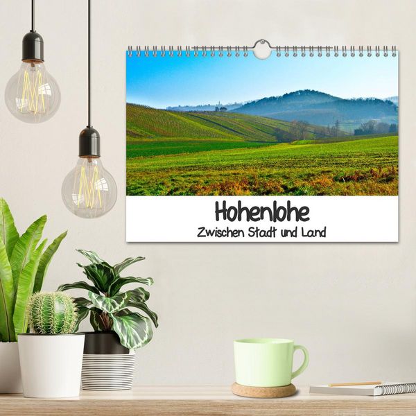 Produktbild: Hohenlohe - Zwischen Stadt und Land (Wandkalender 2026 DIN A4 quer), CALVENDO Monatskalender