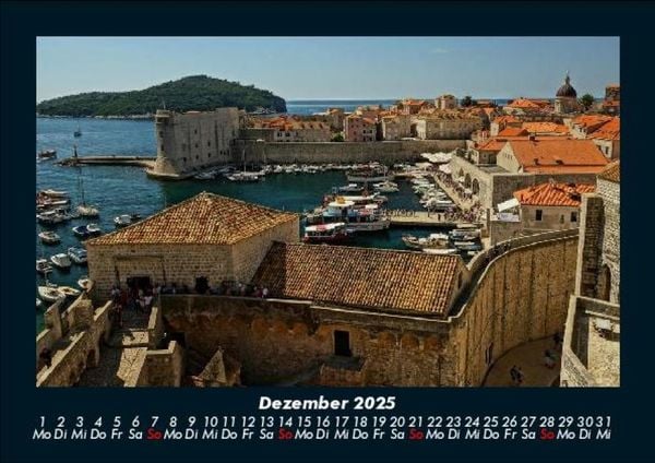Produktbild: Kroatien 2025 Fotokalender DIN A5