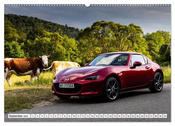 Produktbild: Ich liebe Miata (Wandkalender 2026 DIN A2 quer), CALVENDO Monatskalender