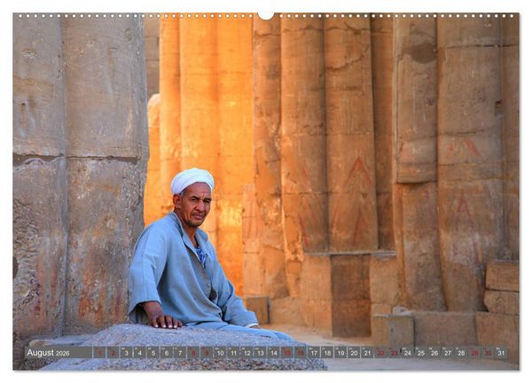 Produktbild: Unterwegs in &Auml;gypten - &uuml;ber Kairo nach Assuan (Wandkalender 2026 DIN A2 quer), CALVENDO Monatskalender