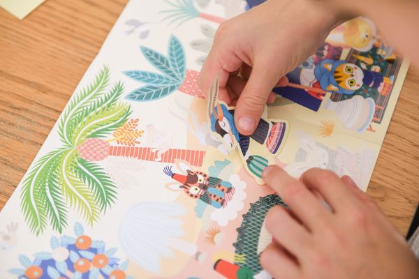 Produktbild: POPPIK - Sticker Box Weltreise