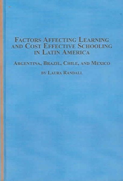 Produktbild: Factors Affecting Learning And Cost Effective Schooling in Latin