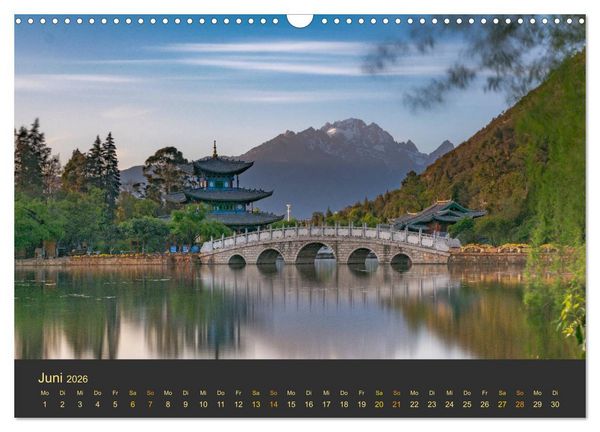 Produktbild: Yunnan - Magische Orte (Wandkalender 2026 DIN A3 quer), CALVENDO Monatskalender