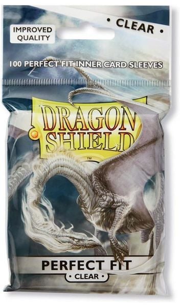 Produktbild: Dragon Shield: Perfect Fit Inner Sleeves  Clear/Clear (100)