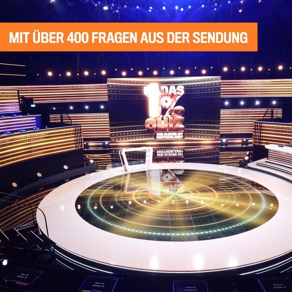 Produktbild: Das 1% Quiz &ndash; Wie clever bist du? Das offizielle Buch zur Show