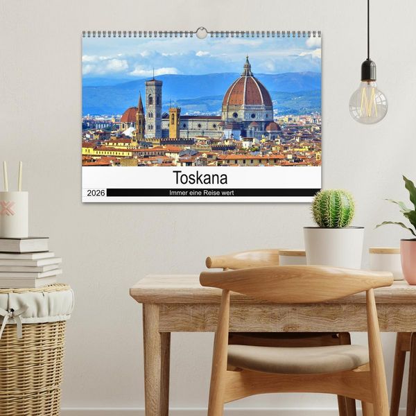 Produktbild: Toskana - Immer eine Reise wert (Wandkalender 2026 DIN A3 quer), CALVENDO Monatskalender