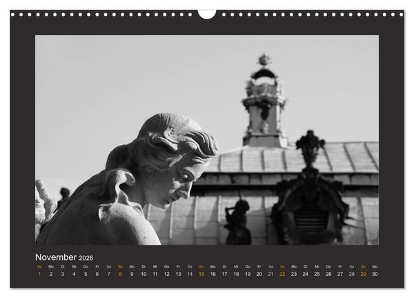 Produktbild: Dresdens stille Gesten (Wandkalender 2026 DIN A3 quer), CALVENDO Monatskalender