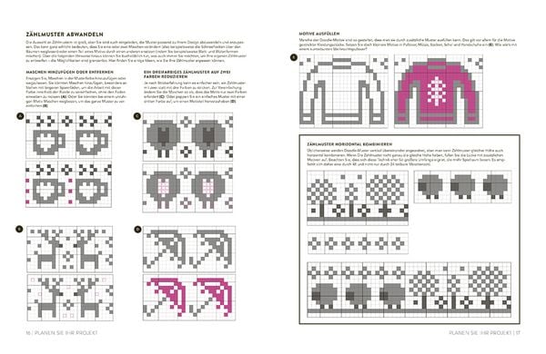 Produktbild: Doodle-Motive stricken. Die Mustersammlung