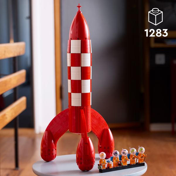 Produktbild: LEGO Ideas 21367 Die Mondrakete von Tintin, Modellbau f&uuml;r Erwachsene