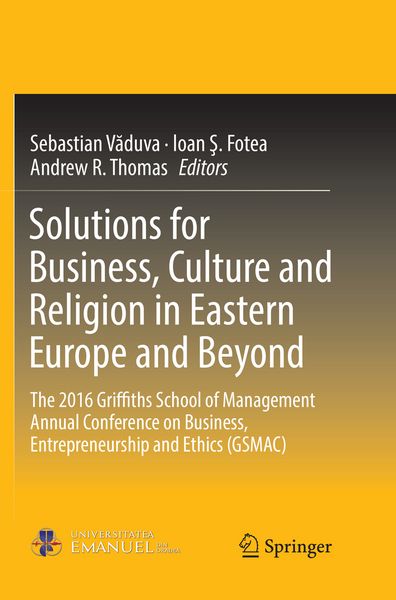 Produktbild: Solutions for Business, Culture and Religion in Eastern Europe and Beyond