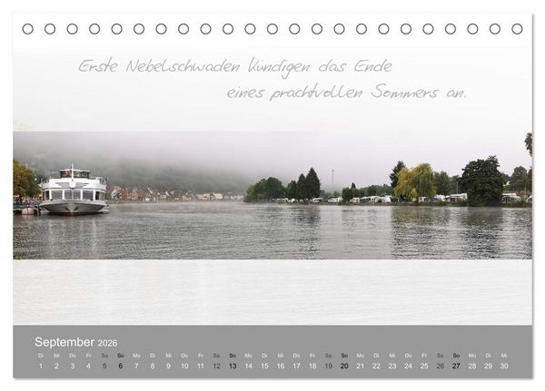 Produktbild: Main Rundblick (Tischkalender 2026 DIN A5 quer), CALVENDO Monatskalender