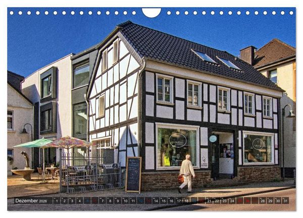 Produktbild: Stadtansichten Overath - Die charmante Stadt an Agger und S&uuml;lz (Wandkalender 2026 DIN A4 quer), CALVENDO Monatskalender