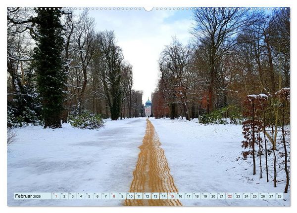 Produktbild: Im Park von Sanssouci - Spaziergang durch die Jahreszeiten (Wandkalender 2026 DIN A2 quer), CALVENDO Monatskalender