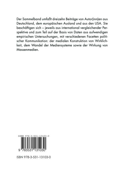 Produktbild: Wie die Medien die Welt erschaffen und wie die Menschen darin leben