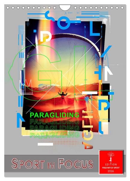 Sport im Focus (Wandkalender 2026 DIN A4 hoch), CALVENDO Monatskalender