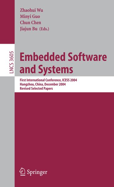Produktbild: Embedded Software and Systems