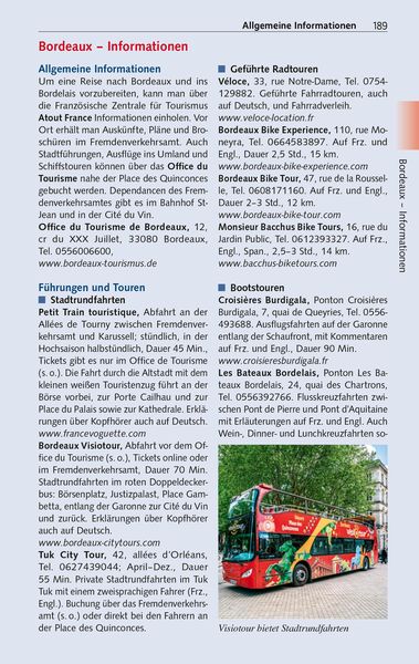 TRESCHER Reiseführer Bordeaux und das Bordelais