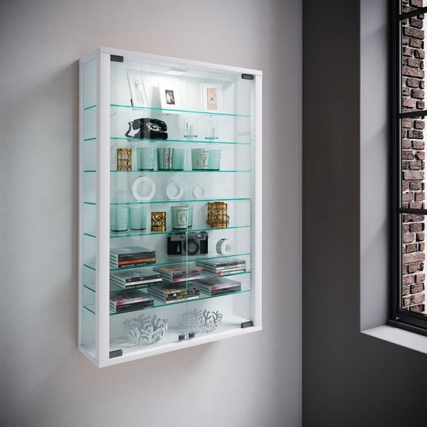 Produktbild: Wandvitrine H&auml;ngevitrine Glasvitrine Vitrosa Mini