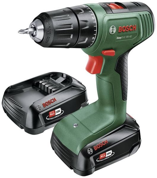 Produktbild: Bosch Home and Garden EasyDrill 18V-40 06039D8005 Akku-Bohrmaschine, Akku-Bohrschrauber 18 V 2 Ah Li-Ion