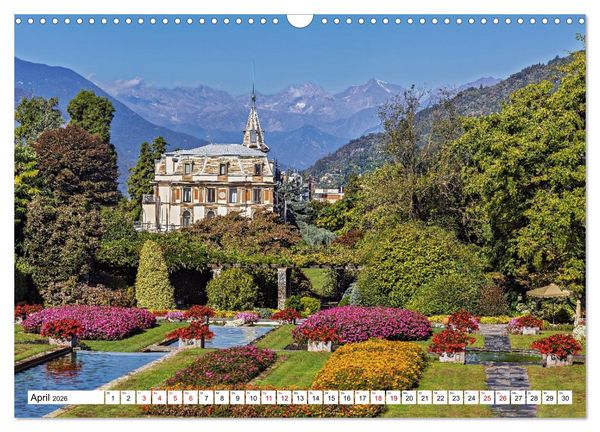 Produktbild: Piemont - Norditaliens stille Sch&ouml;nheit (Wandkalender 2026 DIN A3 quer), CALVENDO Monatskalender