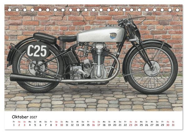 Produktbild: Zeitlose Klassiker im Portr&auml;t (Tischkalender 2027 DIN A5 quer), CALVENDO Monatskalender