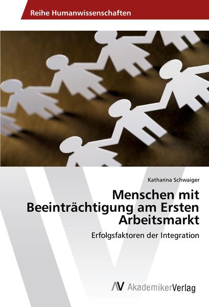 Produktbild: Menschen mit Beeintr&auml;chtigung am Ersten Arbeitsmarkt