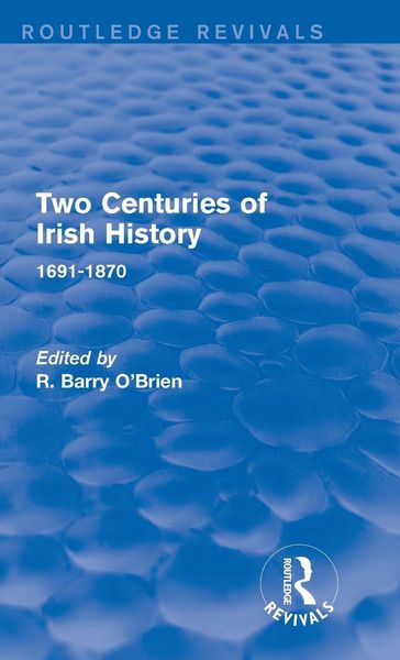 Produktbild: Two Centuries of Irish History (Routledge Revivals)