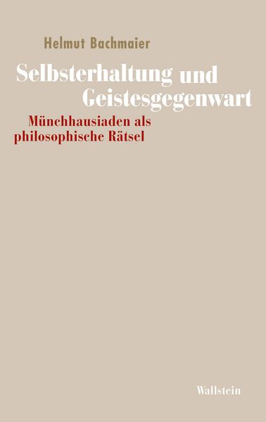 Produktbild: Selbsterhaltung und Geistesgegenwart