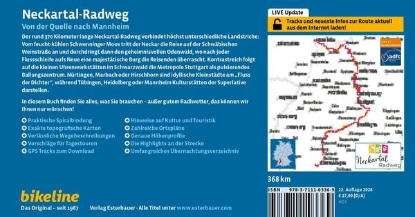 Produktbild: Neckartal-Radweg