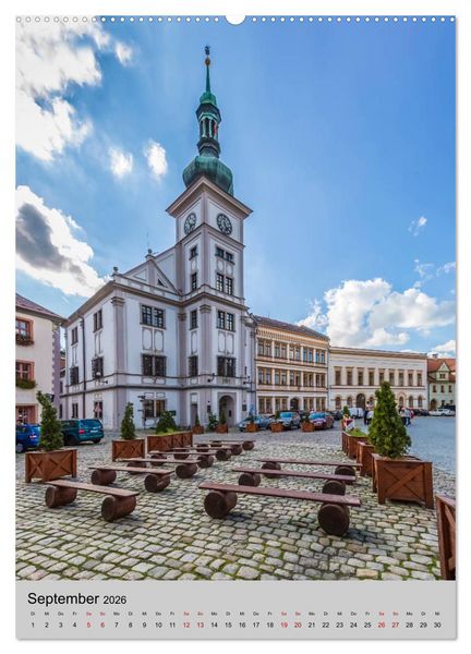 Produktbild: LOKET UND EGER Zwei idyllische Orte in Westb&ouml;hmen (hochwertiger Premium Wandkalender 2026 DIN A2 hoch), Kunstdruck in Hochglanz