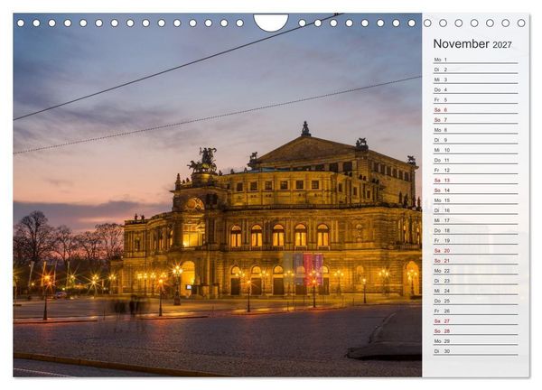 Produktbild: Dresden an der Elbe - Der Planer (Wandkalender 2027 DIN A4 quer), CALVENDO Monatskalender