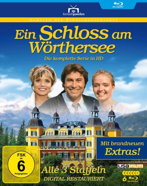 Ein Schloss am Wörthersee - HD-Komplettbox zum 30. Jubiläum (Alle 3 Staffeln + brandneue Extras) - Fernsehjuwelen [6 BRs