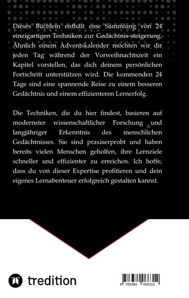 Produktbild: 24 Techniken zur Ged&auml;chtnissteigerung