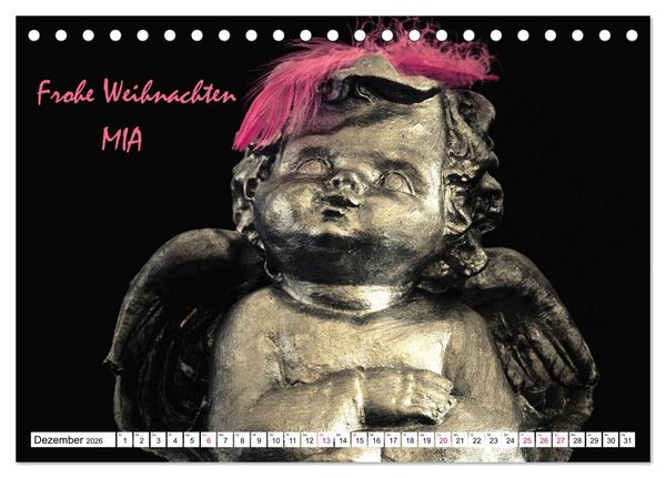 Produktbild: MIA - Namenskalender (Tischkalender 2026 DIN A5 quer), CALVENDO Monatskalender