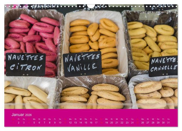 Produktbild: March&eacute; Provencal - M&auml;rkte der Provence (Wandkalender 2026 DIN A3 quer), CALVENDO Monatskalender