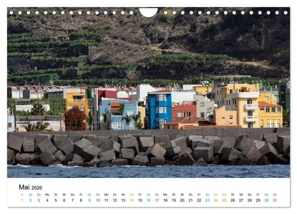 Produktbild: La Palma - La Isla Bonita, die Sch&ouml;nste der Kanaren (Wandkalender 2026 DIN A4 quer), CALVENDO Monatskalender